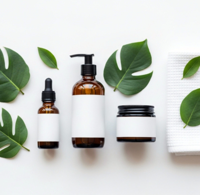 vecteezy_beauty-products-with-green-leaves-on-white-background_72505589